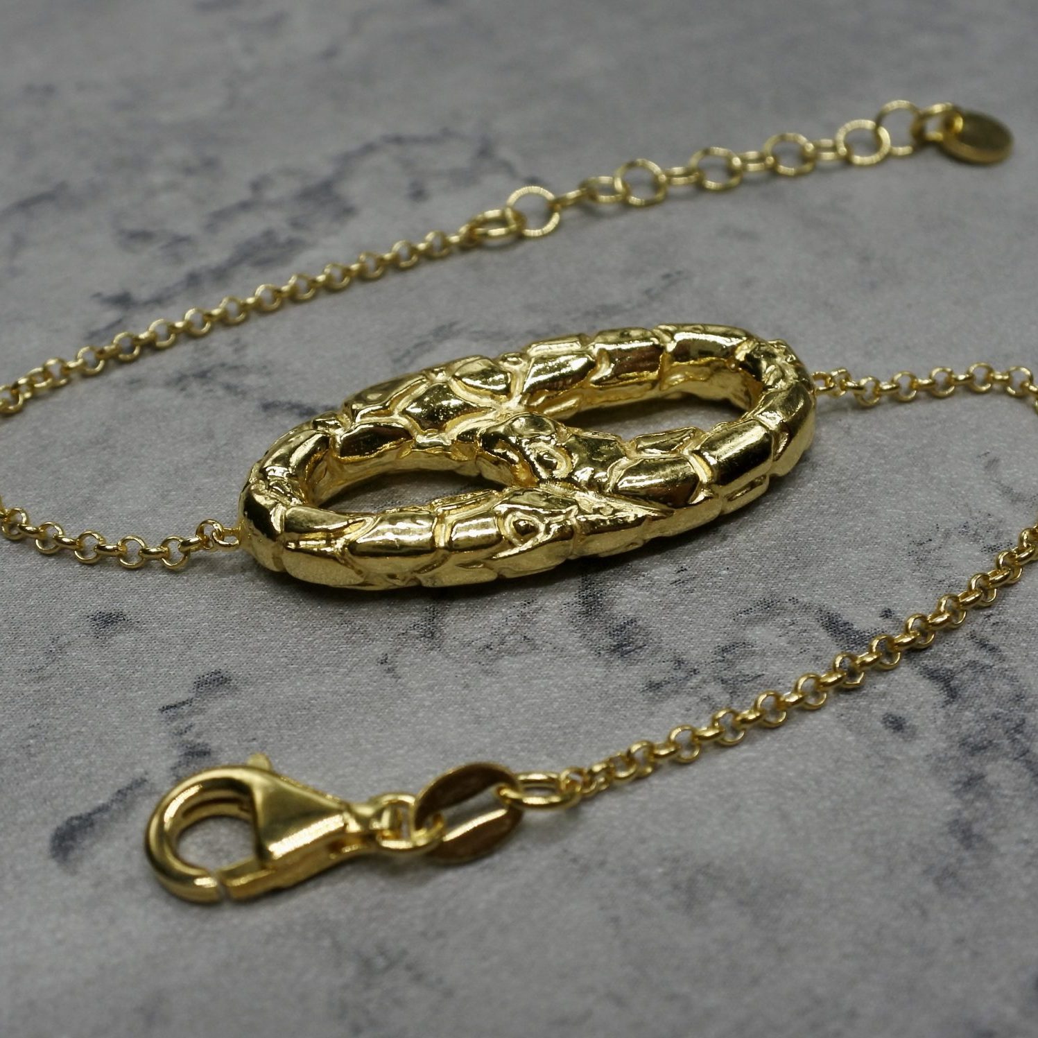 Coffee bracelet  silver