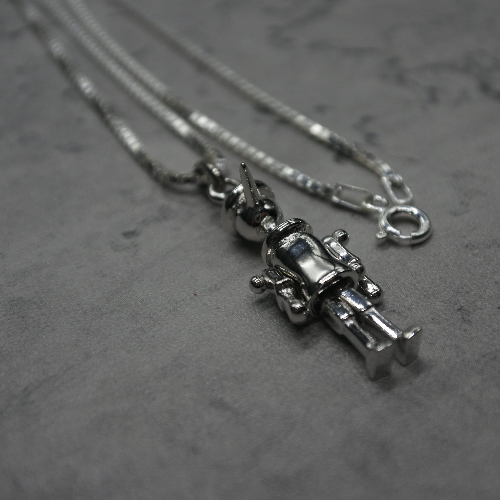 Figurine modulable silver