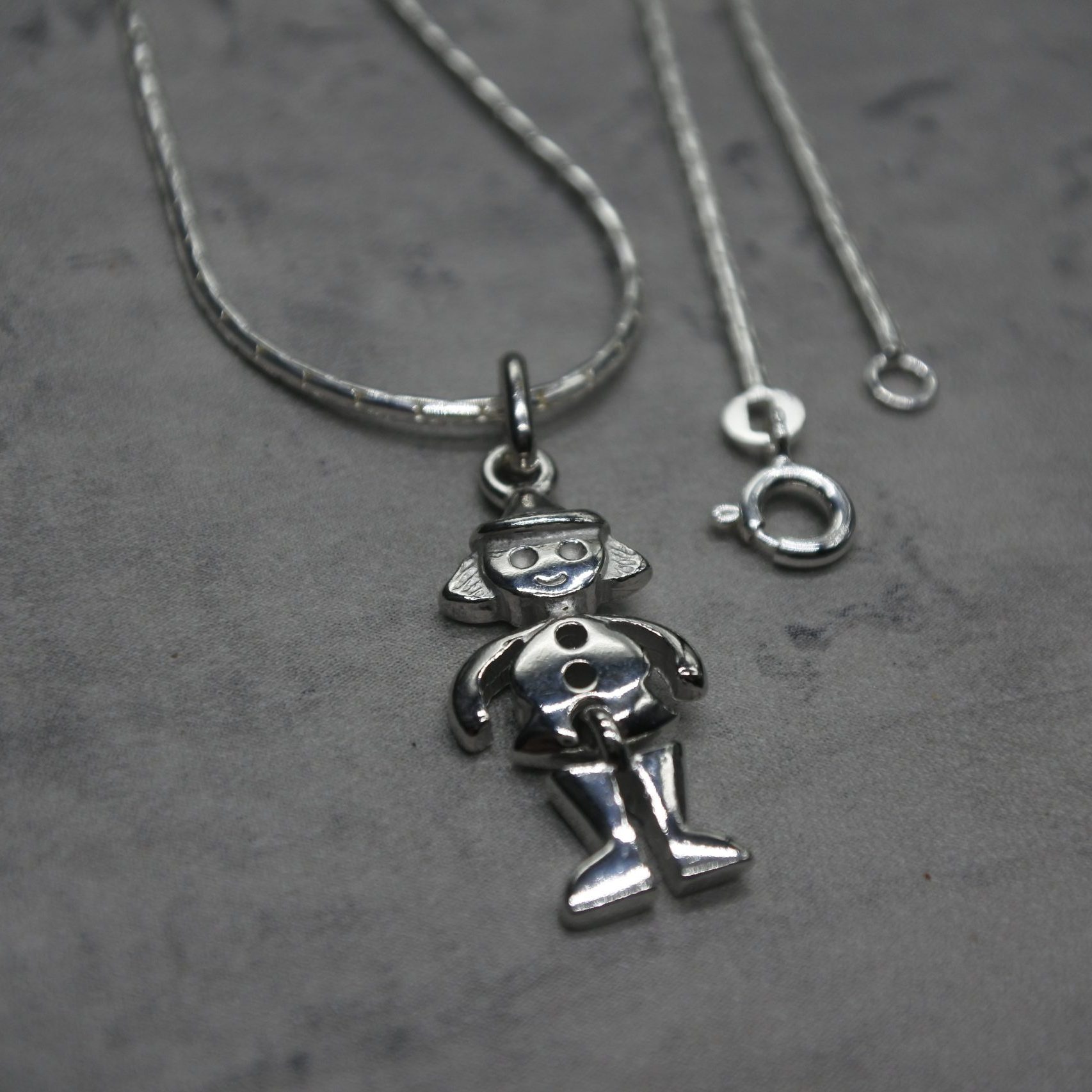 Figurine modulable silver