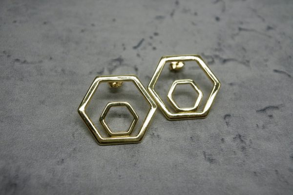 Earrings octo gold – Bild 2